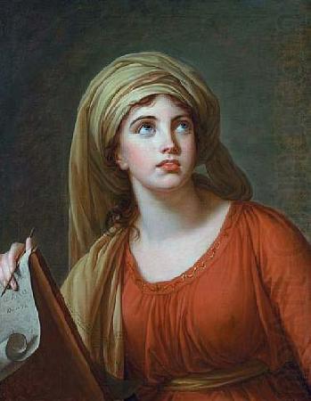 elisabeth vigee-lebrun Lady Hamilton as the Persian Sibyl oil painting picture